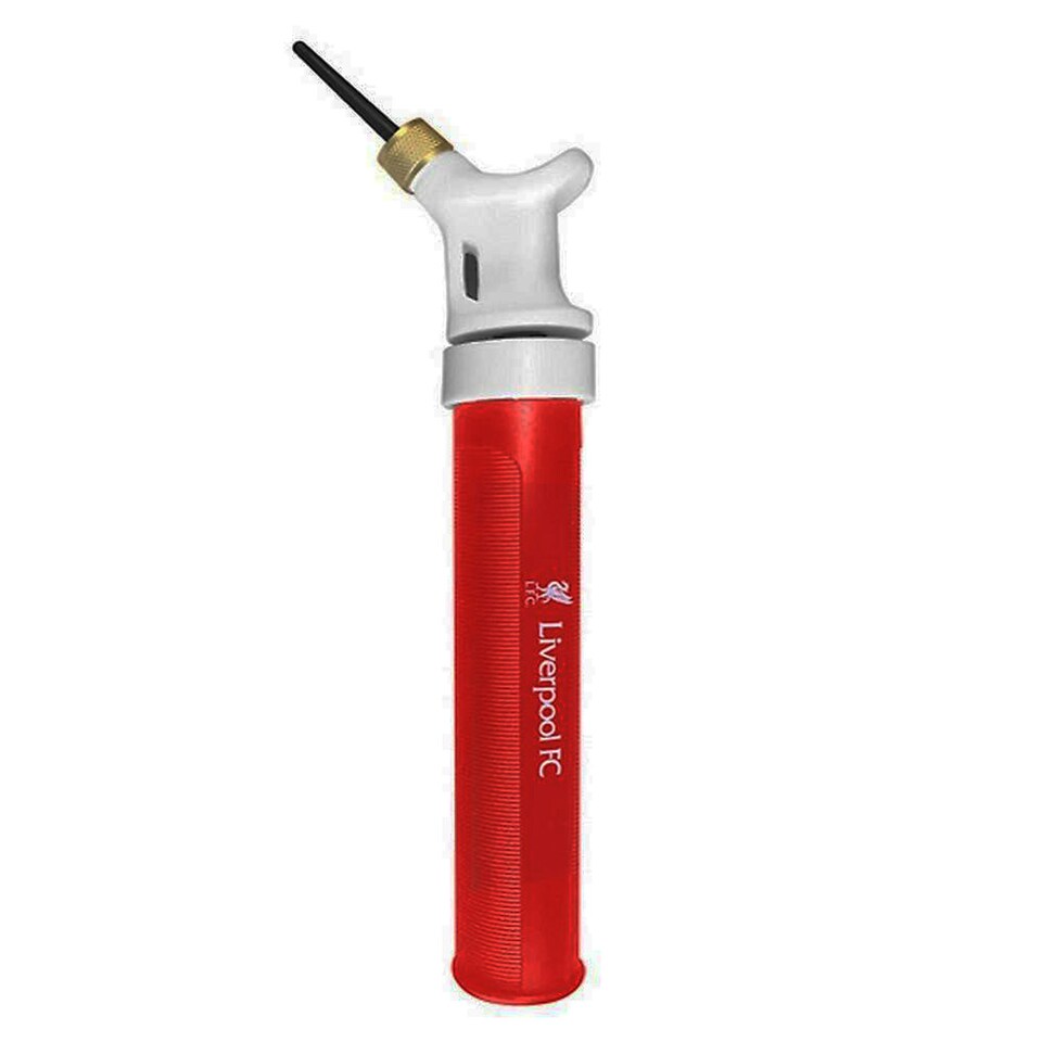 image 1 of Liverpool FC Dual Action Football Pump - Red - One Size