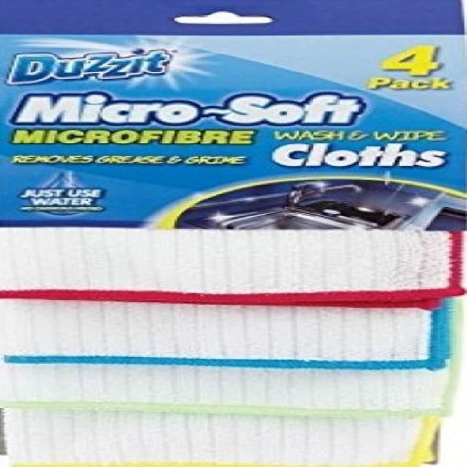 image 1 of Duzzit Microfiber Wash and Wipe Cloth (3 Pack)