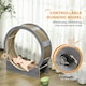 image 5 of PawHut Cat Treadmill with Brake, Scratching Pads for Indoor Cats, Grey