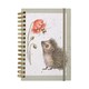 image 1 of Wrendale Designs Busy as a Bee A5 Notebook Green