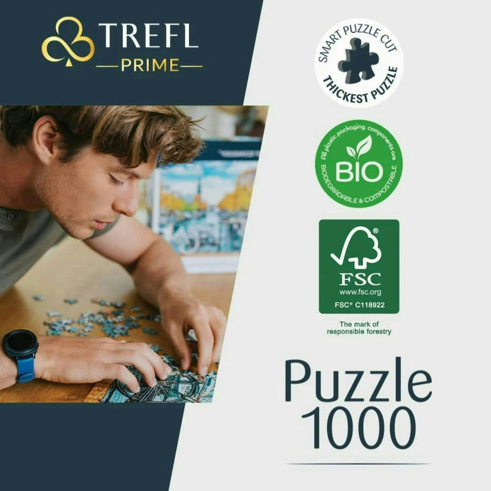 image 1 of Trefl Hello Morning Puzzle Adults - 1000 Pieces