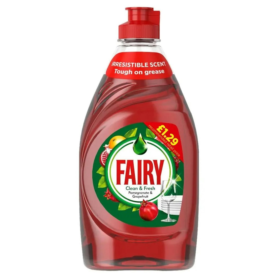image 1 of Fairy Washing Up Liquid Pomegranate & Grapefruit 320ML - Case of 10