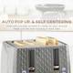 image 5 of HOMCOM 1.7L Kettle and Toaster Set with Defrost Reheat and Crumb Tray Grey