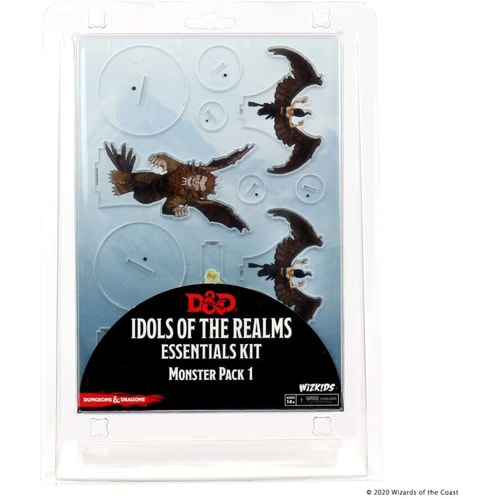Dungeons & Dragons Idols of the Realms: Essentials 2D Miniatures - Monster Pack #1 - Brand New