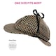 image 5 of 2 Piece Detective Set - Hat & Magnifying Glass Brown | One Size