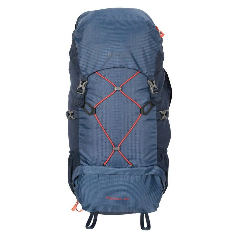 Mountain Warehouse Highlands 40L Backpack - Dark Blue - One Size