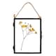 image 1 of Nicola Spring Hanging Metal Photo Frame - 5" x 7" - Black