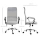 image 7 of HOMCOM Executive Office Chair High Back Mesh Back Seat Desk Chairs, Light Grey