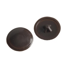 Forgefix Pozi Compatible Cover Cap - Multi Colour - Dark Brown, Forge Pack 50