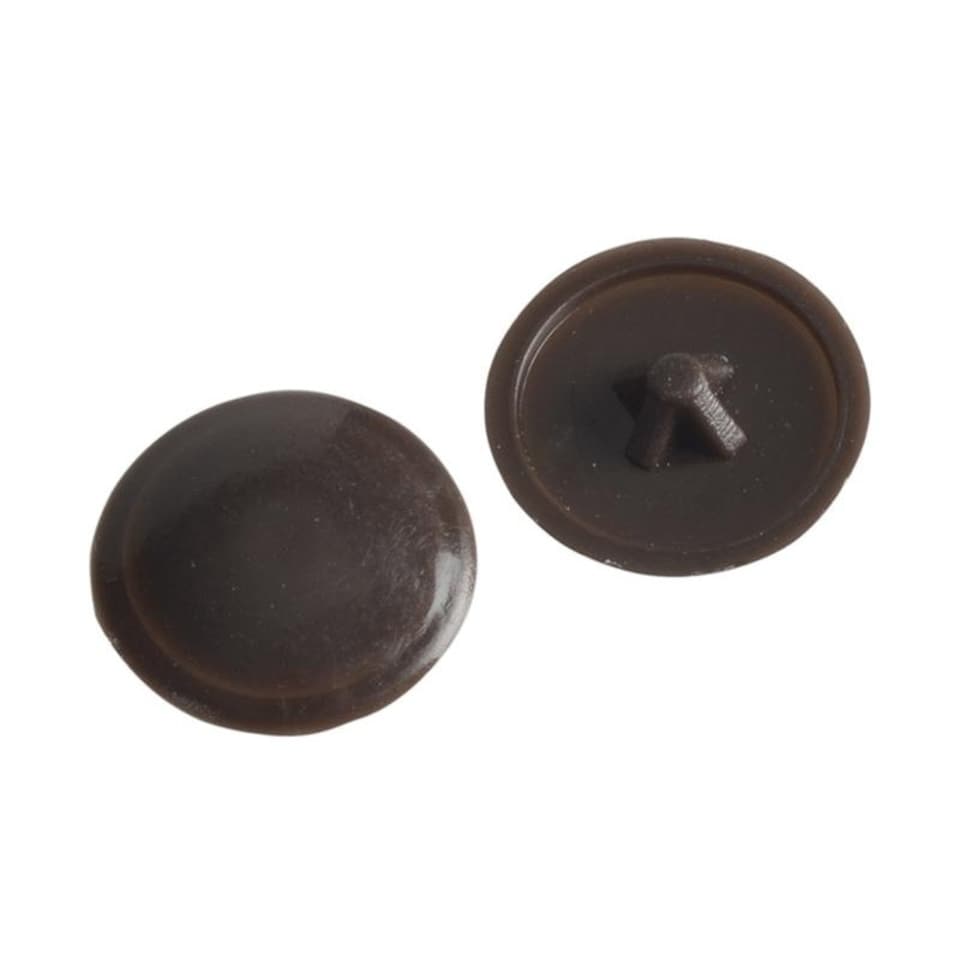 Forgefix Pozi Compatible Cover Cap - Multi Colour - Dark Brown, Forge Pack 50