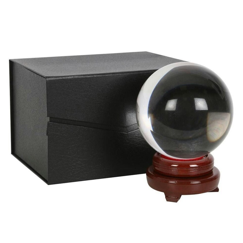 image 1 of Something Different 15cm Crystal Ball - Transparent - 15 cm