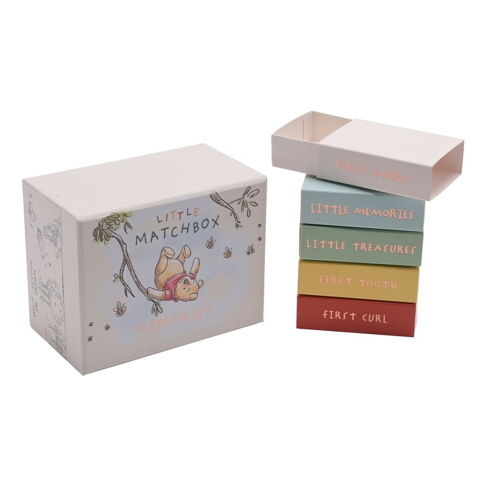 image 1 of Disney Winnie the Pooh Matchbox Keepsake Box