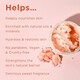 image 3 of PraNaturals Dead Sea Salt Body Scrub - Peaches & Honey 500g