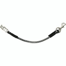 Shires Horse Bungee Trailer Tie - Black - One Size