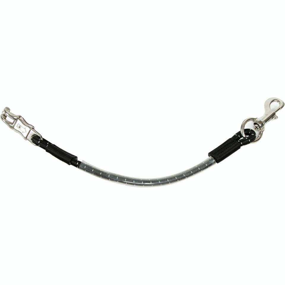 Shires Horse Bungee Trailer Tie - Black - One Size