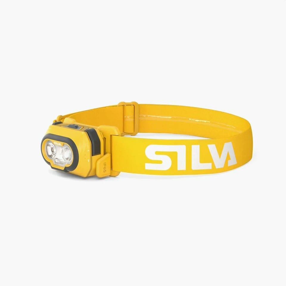 image 1 of Silva Head Torch Dust Tight Water and Shock Resistant Yellow Discover 500 Lumen