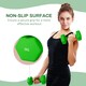 image 6 of SPORTNOW Set of 2 Hexagonal Dumbbells Weights Pair, 2 x 5kg, Green
