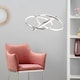 image 2 of BHS Sola LED Triple Ring Ceiling Pendant, Chrome | Silver | Chrome | 1