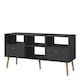 image 3 of Cumbria TV-Unit 2 Drawers Dark Grey