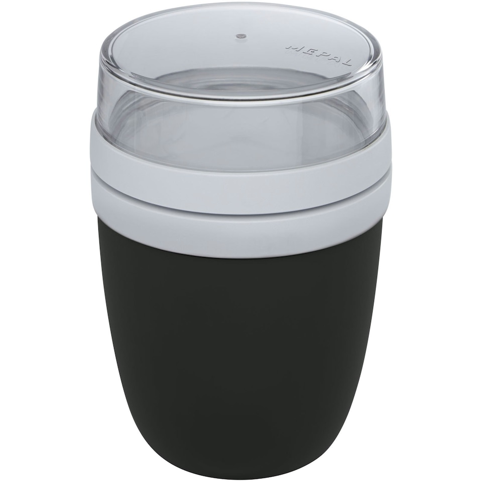 image 1 of Mepal Ellipse Plain Lunch Pot - Charcoal - One Size