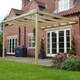 image 4 of Wall Mounted Box Pergola - L420 x W420 x H270 cm - Light Green