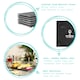 image 2 of Argon Tableware Linea Rectangle Slate Placemats - 35cm x 25cm - Pack of 24 Black