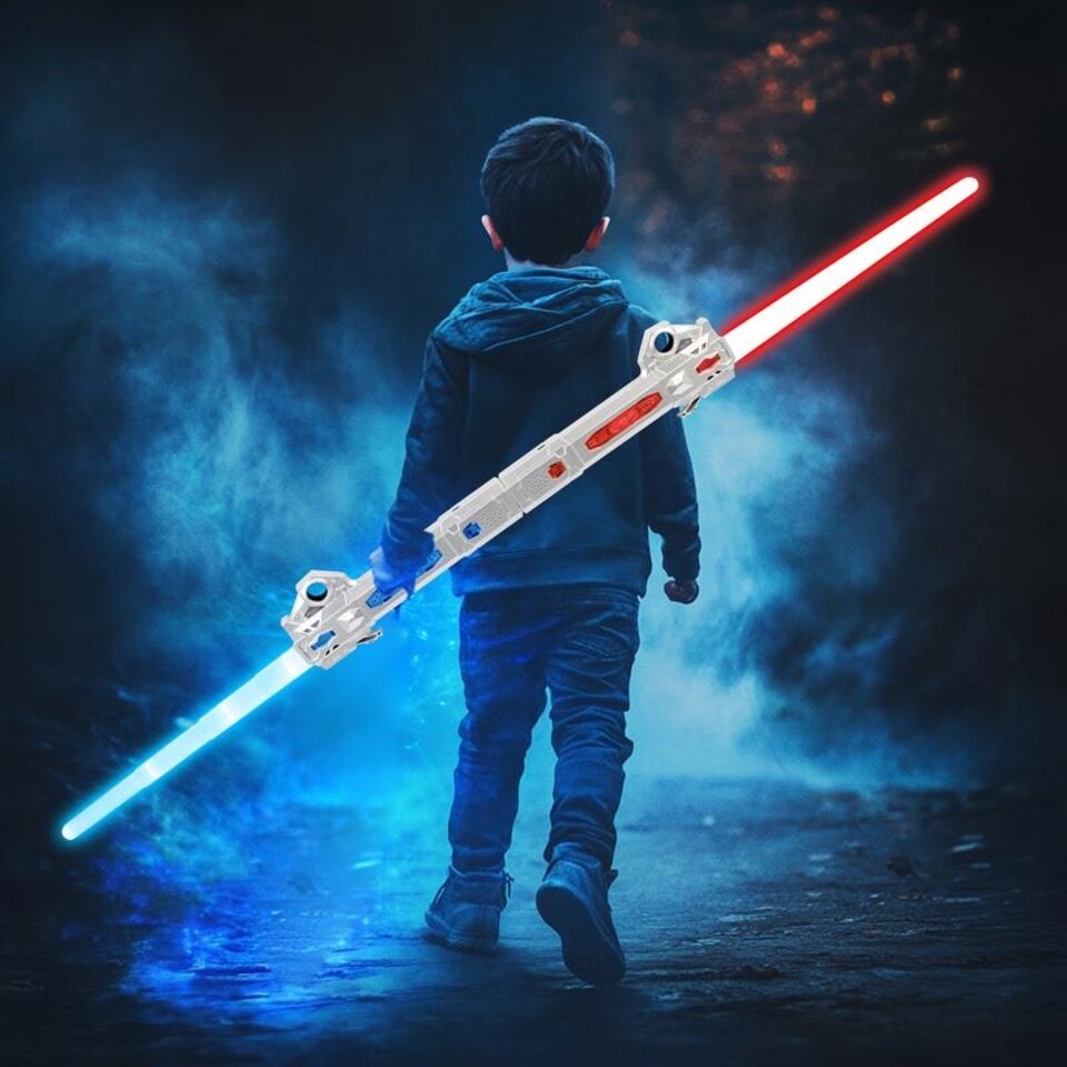 image 1 of 7 Colour Rechargeable Light saber for Kids