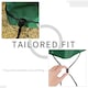 image 6 of Outsunny Large Outdoor Swing Chair Cover  Garden Furniture Protector Green