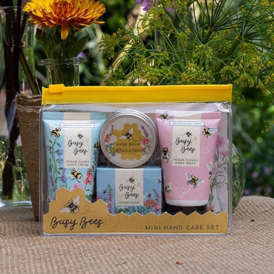 image 1 of Heathcote & Ivory Busy Bees Mini Hand Care Set