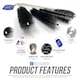 image 2 of Kettle Spout and Teapot Nozzle Brush Set (10 Pack) Assorted Straw, Pipe & Bottle Cleaners