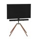 image 2 of One For All WM7475 Quadpod Universal TV Stand suitable TV's 32-70 inch - Dark