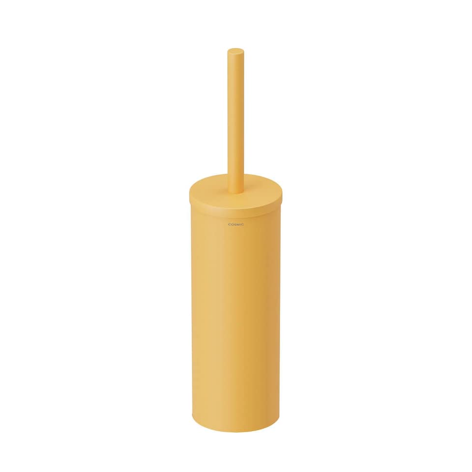 image 1 of COSMIC Toilet brush & holder, Mustard, LOGIC Collection