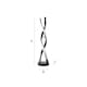 image 8 of ValueLights Infinity Black Double Twist Integrated LED Table Lamp