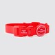 image 1 of Hugo & Hudson Red Waterproof Dog Collar