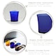 image 2 of Duralex Lys Tumbler Glasses - 210ml - Sapphire - Pack of 6 Blue