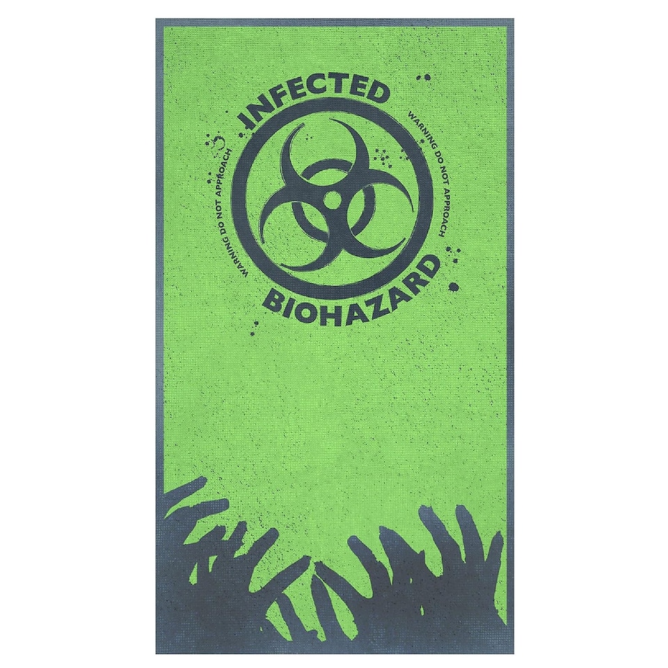 image 1 of Zombie Infected Beach and Bath Towel
