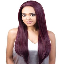 Motown Tress  HH HBL Myla Lace Wig Multi | RT1B/Teal | One Size