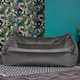 image 1 of Cecilia Bean Bag Sofa Charcoal Grey Giant Velvet Bean Bag Chair | Grey | Charcoal Grey | XL | 1