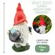 image 6 of Garden Gonk with Watering Can 20 x 13 x 33cm - Garden Ornament