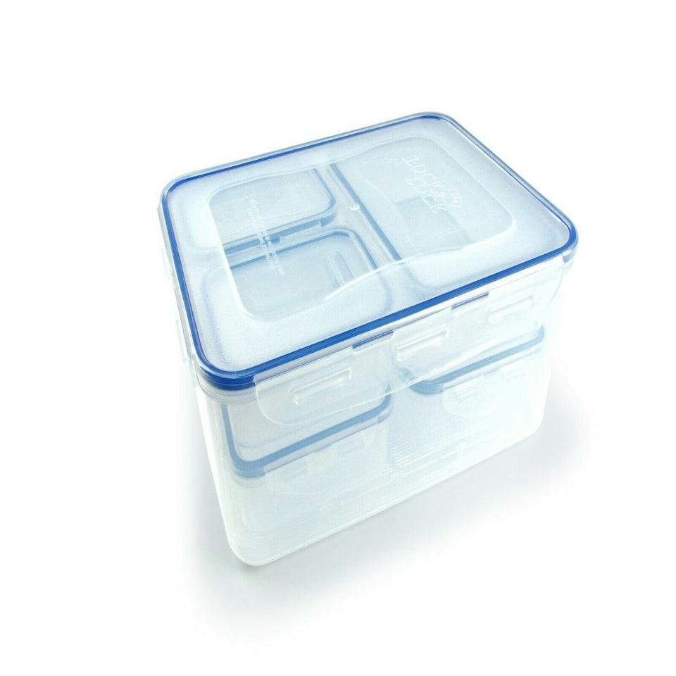 image 1 of LocknLock Food Storage Containers | 6 Meal Prep Containers Reusable | Lunch Box