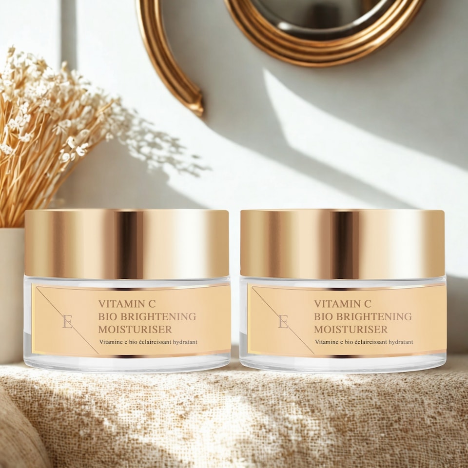 image 1 of 2X Erth Skin London Vitamin C Bio Brightening Moisturiser 50ml