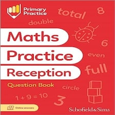 Primary Practice Maths Reception Question Book, Ages 4-5 Paperback