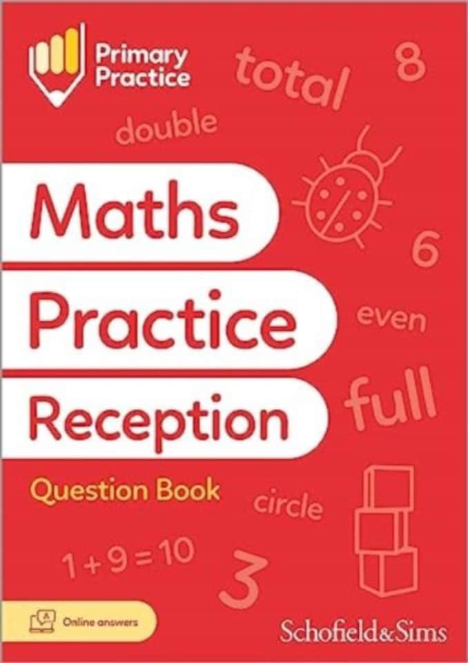 Primary Practice Maths Reception Question Book, Ages 4-5 Paperback