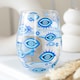 image 2 of All Seeing Eye Print Stemless Glass - 500ml Blue