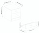 image 4 of Orlando Kids 1 Drawer Bedside Table | Grey | 1