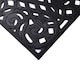 image 5 of Nicoman Victorian Style Rubber Outdoor Door Mat Black 60 x 40cm