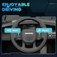 image 4 of AIYAPLAY Licensed Land Rover, Kids Electric Car w/ Remote, Music, Black