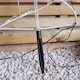 image 9 of 45cm Set of 4 Light up White Spiral Christmas Tree Garden Path Lights with 100 Multi-Coloured LEDs