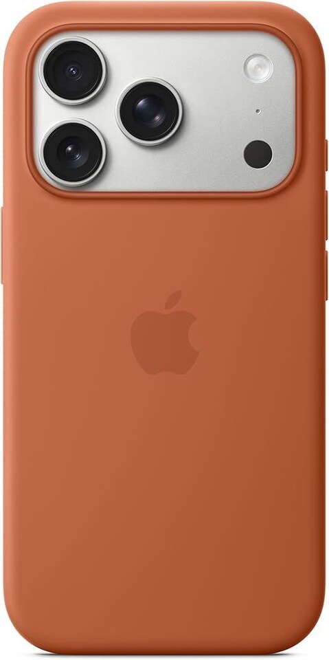 image 1 of Apple Silicone Case with MagSafe for iPhone 17 Pro 6.3 Terra Cotta A3559 - MGFJ4ZM/A