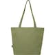 image 1 of Panama Recycled Zipped 20L Tote Bag - Olive - One Size | Green